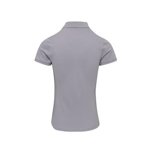 Premier Dames/Dames Coolchecker Plus Poloshirt (Zilver)