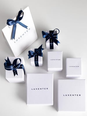 Oorbellen Luxenter Bloem afgewerkt in Goud