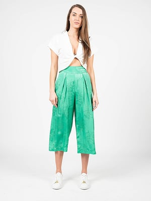 Pinko broek Teso 1 Vrouw groen