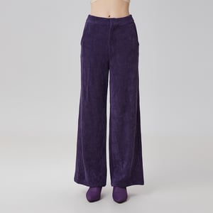 Fluwelen rechte broek