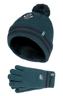 Heat Holders Harry Potter Muts & Handschoenen Set voor kinderen - Zwadderich