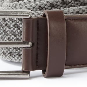 Asquith & Fox Heren Vintage Wash Canvas Riem (Leisteen)
