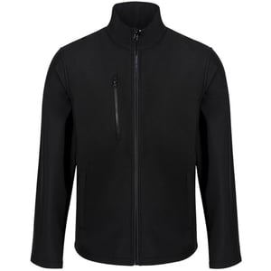 Regatta Professionele Heren Ablaze Drie lagen Soft Shell Jacket (Zwart/Zwart)