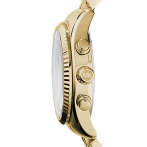 Michael Kors MK5556 Lexington Chronograaf Champagne Wijzerplaat Goud Pvd Dameshorloge