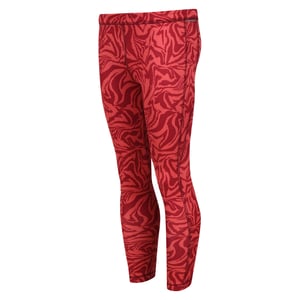 Regatta Kinder/Kids Barlia Zebra print winterlegging (Mineraal Rood)