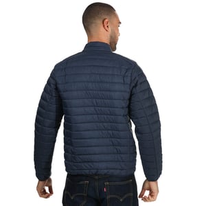 Ben Sherman lichtgewicht gewatteerd jack met trechterhals voor heren, marineblauw