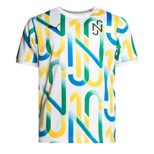 Puma x Neymar Jr. Korte Mouw Crew Hals Veelkleurig Kinder T-shirt 605569 05