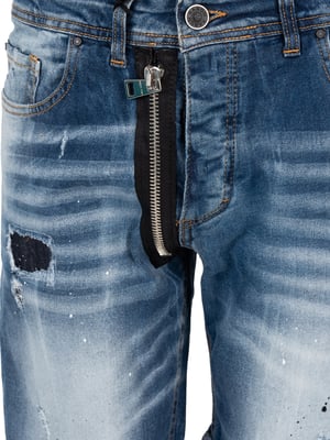 Xagon shorts Denim shorts Mannen blauw