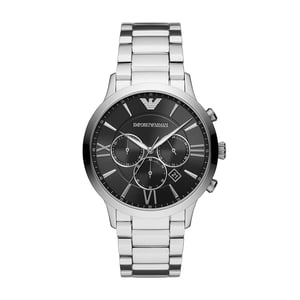 Emporio Armani Giovanni Mannen Horloge Zilverkleurig AR11208