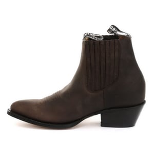 Grinders unisex bruine western enkellaarzen- Maverick