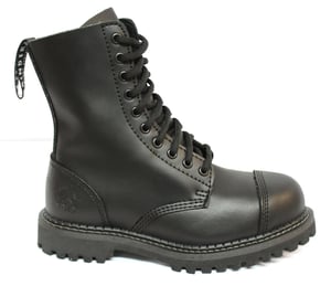 Grinders Stag CS zwarte unisex veiligheidsstalen neus militaire punklaarzen