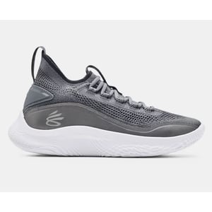 Under Armour Curry Flow 8 Shine Heren Grijze Trainers