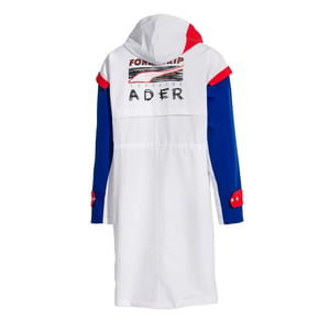 Puma x Ader Error Full Zip Hooded Parka Heren Wit Jas 578555 02