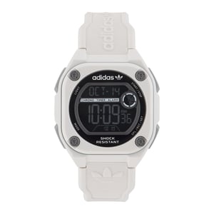 Adidas Originals City Tech Twee Unisex Witte Horloge AOST23062