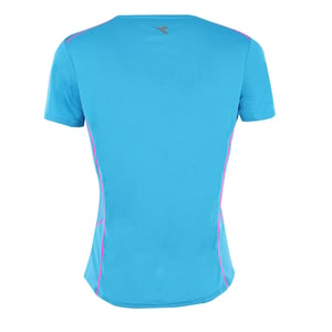 Diadora Running Dames Blauw T-Shirt