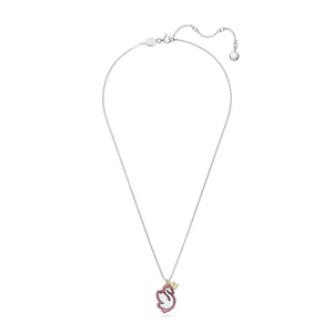 Swarovski 'Pop Swan' Dames Basismetaal Hanger - Zilver 5649200