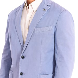 Herenblazer in reguliere pasvorm met lange mouwen HMJA07-TW133