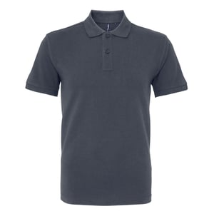 Asquith & Fox Menselijk organisch Klassiek Fit Poloshirt (Grafiet)