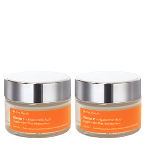 2 x Vitamine C + Hyaluronzuur Hydrabright Dagcrème 50ml