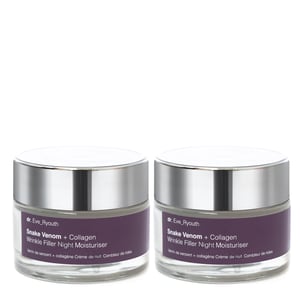 2 x Slangengif + Collageen Rimpelvuller Nachtcrème 50 ml
