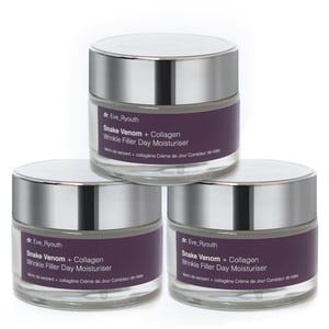 3x Slangenvenijn + Collageen Rimpelvuller Dagcrème 50ml