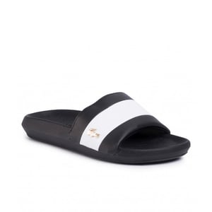 Lacoste Croco 120 3 Zwart Synthetisch Vrouwen Slider 39CFA0036 312