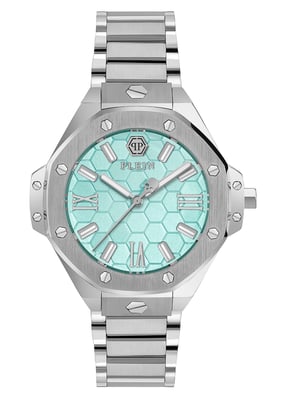 Philipp Plein Plein Lady Royal Dames Zilveren Horloge PWBDA0624