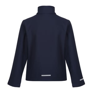 Regatta Kinder/Kids Ablaze 2 Layer Soft Shell Jas (Marine/Nieuw Koninklijk)