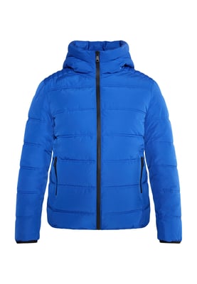 Mo Gewatteerd winterjack Heren blauw