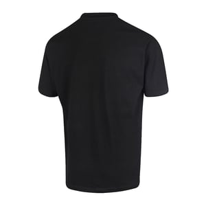 Lee Cooper Heren T-shirt katoen met logo (Zwart)