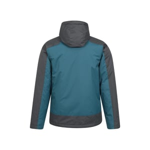 Mountain Warehouse Heren Dusk III Ski jas (Benzine/Zwart)