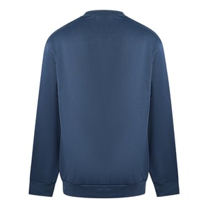 Cavalli Class Print Logo Marineblauwe Trui