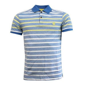 Timberland Earthkeepers Gewassen Blauw Katoen Heren Polo Top Shirt 6013J 422