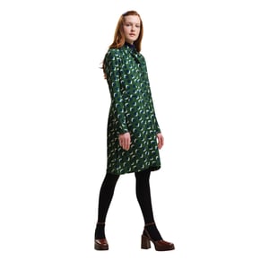 Regatta Dames/Dames Orla Kiely Bladprint Jurk (Schaduw Elm Smaragd)