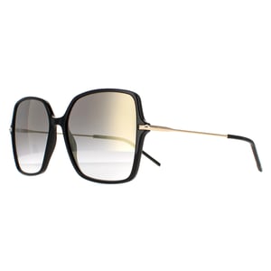 Hugo Boss Sunglasses Boss 1271/S 807 FQ Black Gray Gradient Gold Mirror