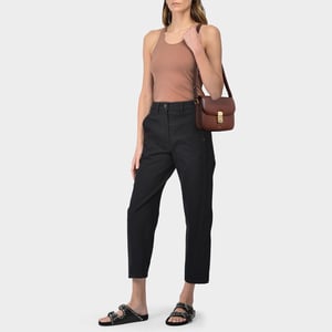 Grace Kleine tas - A.P.C. - Leer - Hazelnoot