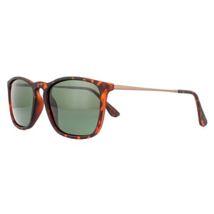 Montana Zonnebril MP34 B Bruin Turtle Rubbertouch G15 Groen Gepolariseerd