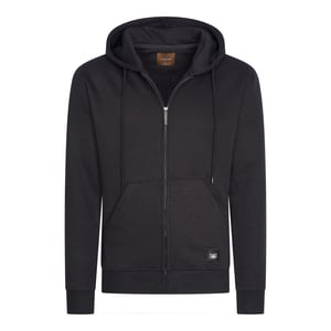 Cappuccino Italia Hoodies Fleece Zip Hood Zwart