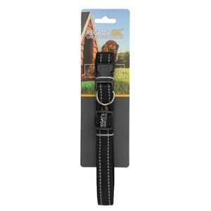 Regatta Gestreepte Halsband (Zwart)
