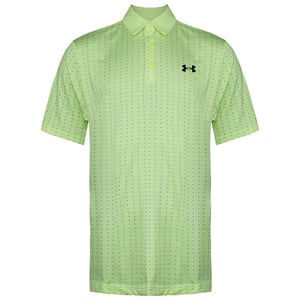 Under Armour Playoff 2.0 Heren Lime Poloshirt