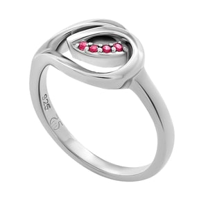 Orphelia 'Dazzle' Dames 925 Sterling Zilveren Ring - Zilver ZR-7518/R