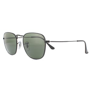 Ray-Ban Zonnebril Frank Legend RB3857 919931 Gepolijst Zwart Groen G-15