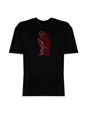 Les Hommes T-Shirt Love After Death Mannen zwart