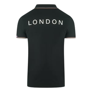 Aquascutum Aldis Crest zwart poloshirt