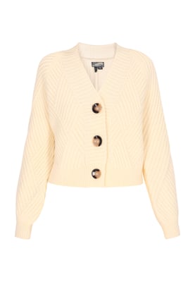 Dreimaster Vest Dames wolwit