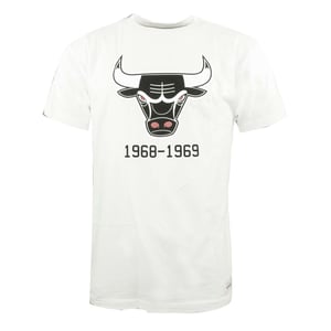 Mitchell & Ness Chicago Bulls Team Logo Heren T-shirt