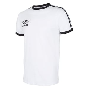 Umbro Korte Mouw Crew Neck Wit Heren Ringer T-shirt 65801U 13U
