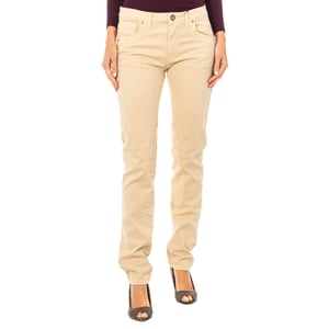 Stretch elastische broek met dun gesneden zomen LWT010 vrouw