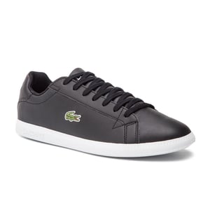 Lacoste Graduate BL 1 SMA Heren Zwart/Wit Sportschoenen