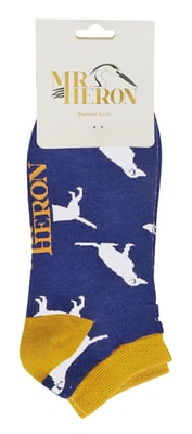 Mr Heron - BamboeAnimal Trainersokken voor heren - Labrador (Marine)
